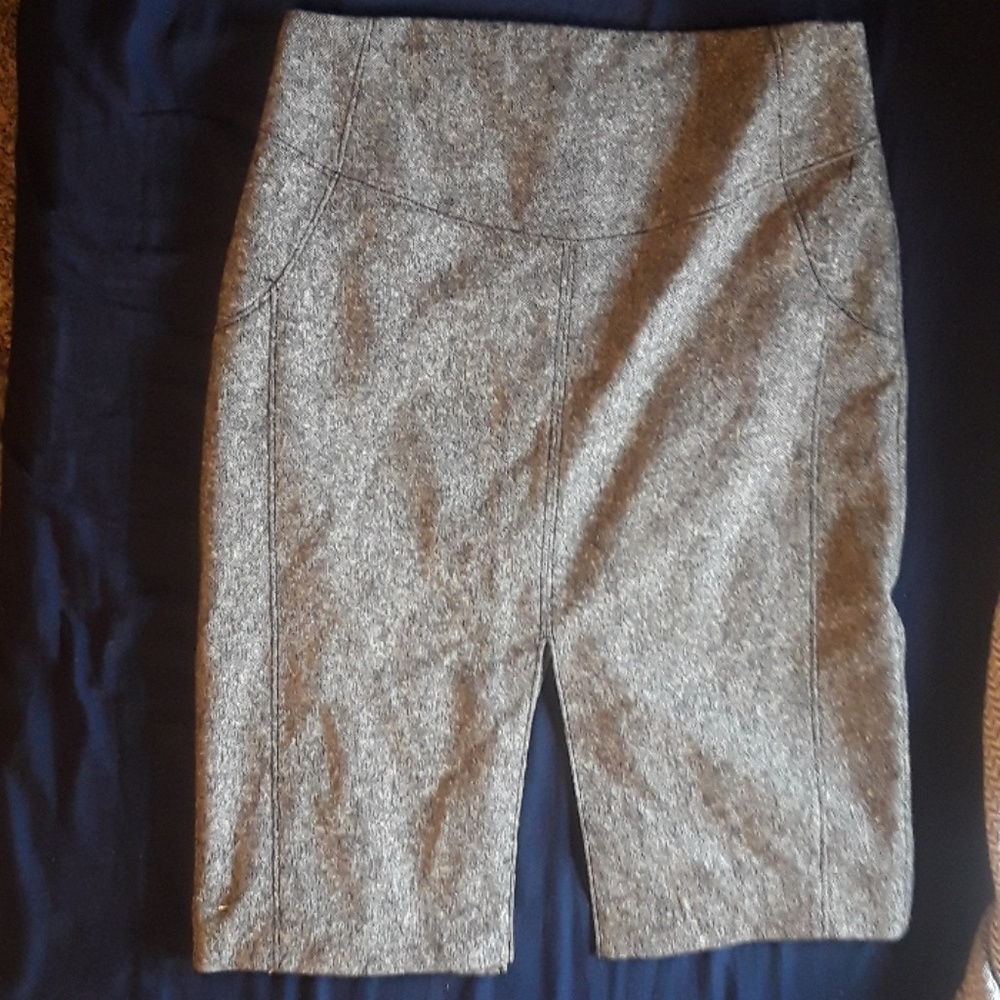 Express double slit pencil skirt size 6